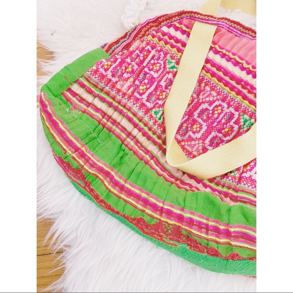 Free People Tricia Fix Embroidered DaytripTote Bag - Picture 4 of 7